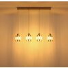 Globo Arlen lustre suspendu 4 feux, suspension design cage pour salle à manger cuisine