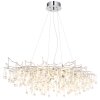 Globo Maxine lustre suspendu design 14 lumières G9 moderne pour salle à manger