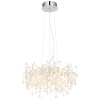 Globo Maxine lustre suspendu cascade moderne design aérien 10 flammes Ø 60 cm