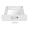Globo Verna miroir de maquillage LED, miroir de coiffeuse à poser, interrupteur pour salon