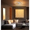 Globo Sanford plafonnier LED à anneaux luminaire de plafond moderne pour salon