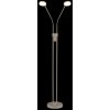 Globo Silvio lampadaire LED double 2700/3350/4000 Kelvin 1400 Lumen 6,5 Watt
