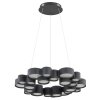 Globo Darla suspension luminaire LED design moderne à anneaux pour salle à manger