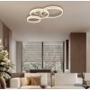 Globo Rubio plafonnier LED à anneaux imbriqués moderne 72 W 3000 K 7750 lm
