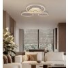 Globo Miles plafonnier LED design à trois anneaux 2700-6500 K 6710 lm 60 W