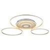 Globo Miles plafonnier LED design à trois anneaux 2700-6500 K 6710 lm 60 W