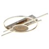 Globo Donte plafonnier LED carré moderne, luminaire de plafond, 3000 K 4279 lm 40 W