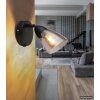 Globo Paula applique murale orientable à interrupteur pour salon et couloir, E14