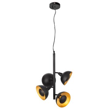 NOWA Satellite suspension à 4 spots E14, moderne pour salle à manger et salon