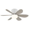 Globo Delores ventilateur de plafond LED avec lumière, télécommande, 5 pales