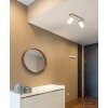 Globo Rowena plafonnier à spots allongé, 2 flammes, moderne E27 60 W pour salon
