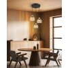 Globo Swanson suspension 3 lumières ronde moderne E27 pour salle à manger et cuisine