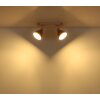 Globo Lyndon plafonnier moderne spot de plafond à 2 spots carrés E14 pour salon et couloir