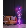 Globo Florielle LED lampadaire fleur sur pied moderne pour salon, 148 cm