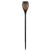 Globo MARENO lampe torche solaire de jardin à piquet LED moderne 1800 Kelvin