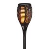 Globo MARENO lampe torche solaire de jardin à piquet LED moderne 1800 Kelvin