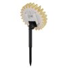 Globo ILIOS tournesol lampe solaire de jardin d'extérieur LED 3000 Kelvin 6 Watt