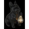 Globo DOGLI lampe solaire chien décorative à poser LED pour extérieur et allée