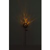 Globo ROSALI rose lampe solaire de jardin fleur éolienne antique pour allée