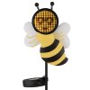 Globo CORALIE piquet solaire figurine d’abeille LED d’extérieur pour jardin et allée