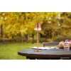 Globo VANNIESO lampe solaire de table d'extérieur LED abat-jour conique 10-flammes