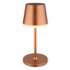 Globo VANNIESO lampe solaire de table d'extérieur LED abat-jour conique 10-flammes