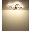 Globo Octavio plafonnier carré LED avec télécommande, 42 W, 5250 lm, 2700-6000 K