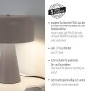 Schöner Wohnen-Kollektion PENTO lampe à poser de chevet E27 design moderne