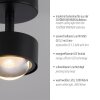 SCHÖNER WOHNEN-Kollektion KULU plafonnier LED moderne à 2 spots 3000 K 450 lm 4,8 W