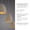SCHÖNER WOHNEN-Kollektion TRAVENTA suspension 3 lumières moderne pour salle à manger