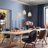 SCHÖNER WOHNEN-Kollektion TRAVENTA suspension 3 lumières moderne pour salle à manger
