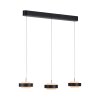 SCHÖNER WOHNEN-Kollektion ELMO LED suspension salle à manger 3 flammes 88,5 cm