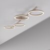 Schöner Wohnen-Kollektion MINI RITUS plafonnier LED à 4 anneaux design moderne