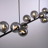 SCHÖNER WOHNEN-Kollektion DUBAI suspension LED à 13 flammes, réglable en hauteur