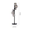 SCHÖNER WOHNEN-Kollektion DUBAI lampe de table moderne à 6 flammes G9