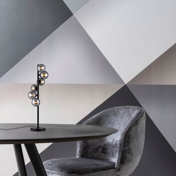 SCHÖNER WOHNEN-Kollektion DUBAI lampe de table moderne à 6 flammes G9