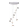 Schöner Wohnen-Kollektion LINI suspension LED design 10 points lumineux réglable en hauteur