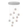 Schöner Wohnen-Kollektion LINI suspension LED design 10 points lumineux réglable en hauteur