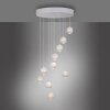Schöner Wohnen-Kollektion LINI suspension LED design 10 points lumineux réglable en hauteur