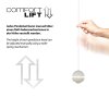 Schöner Wohnen-Kollektion LINI suspension LED design 10 points lumineux réglable en hauteur