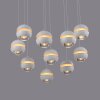 Schöner Wohnen-Kollektion LINI suspension LED design 10 points lumineux réglable en hauteur