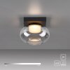 SCHÖNER WOHNEN-Kollektion SIA plafonnier LED à globe moderne Ø 20 cm