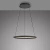 SCHÖNER WOHNEN-Kollektion QUILLO suspension ronde LED, hauteur réglable, 60 cm