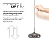 SCHÖNER WOHNEN-Kollektion POSH suspension design LED 3000 K 1400 lm 7,4 W longueur 22 cm