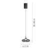 SCHÖNER WOHNEN-Kollektion POSH suspension design LED 3000 K 1400 lm 7,4 W longueur 22 cm