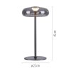 SCHÖNER WOHNEN-Kollektion POSH lampe de table champignon LED design moderne