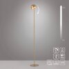 SCHÖNER WOHNEN-Kollektion BELLIS lampadaire sur pied salon LED, liseuse pour fauteuil