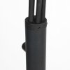 Steinhauer Lampadaire arqué Bambus, 5 abat-jour écru orientables pour le canapé