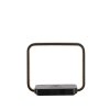 Paul Neuhaus lampe à poser LED OMARI, cadre lumineux carré, 3000 Kelvin blanc chaud
