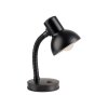 Leuchten Direkt Lampe à poser FLEXI à col flexible orientable, abat-jour noir